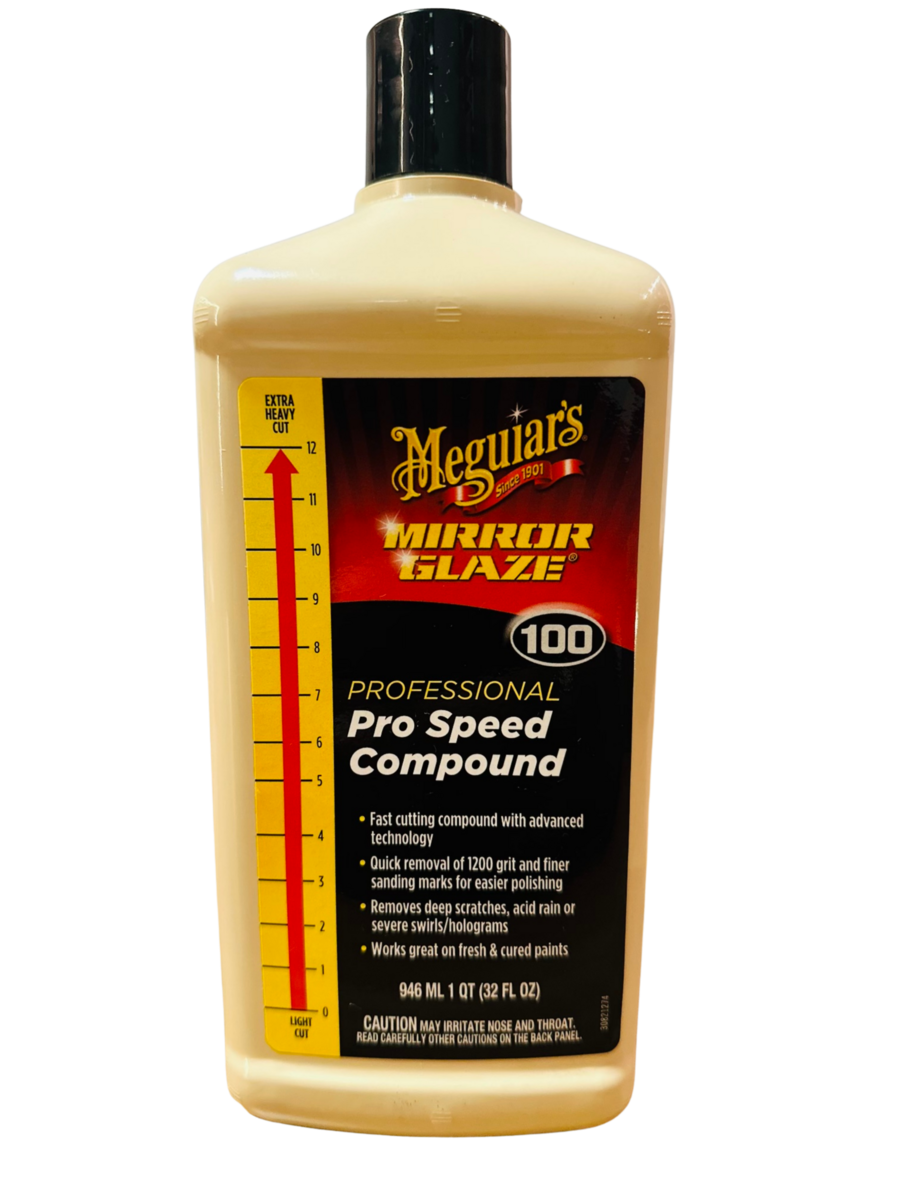 Mirror Glaze M100 Pro Speed Compound — Meguiar's